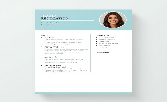 education resume template