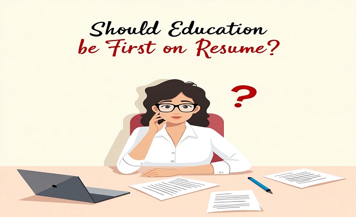 should education be first on resume