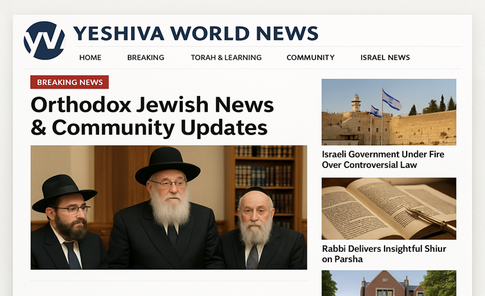 yeshiva world news